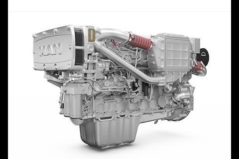 two MAN D2676 engines have been working hard as the heart of the Constanze